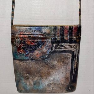 Jane Yoo Signed Leather Crossbody